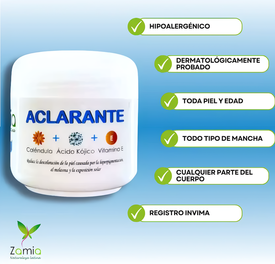 Zamia™ Crema Aclarante - Despídete De Las Manchas Oscuras - Compra 1 y Lleva 2 Solo Por Hoy