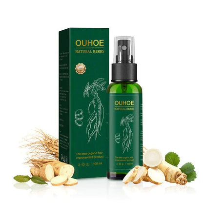 Spray Para Crecer El Pelo OUHOE™ - Devuélvele la vida a tu cabello con el poder de la naturaleza - Solo hoy 40% Descuento